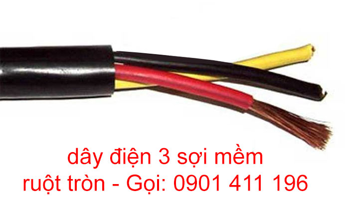 Dây điện 3 pha - 380V - Điện công nghiệp